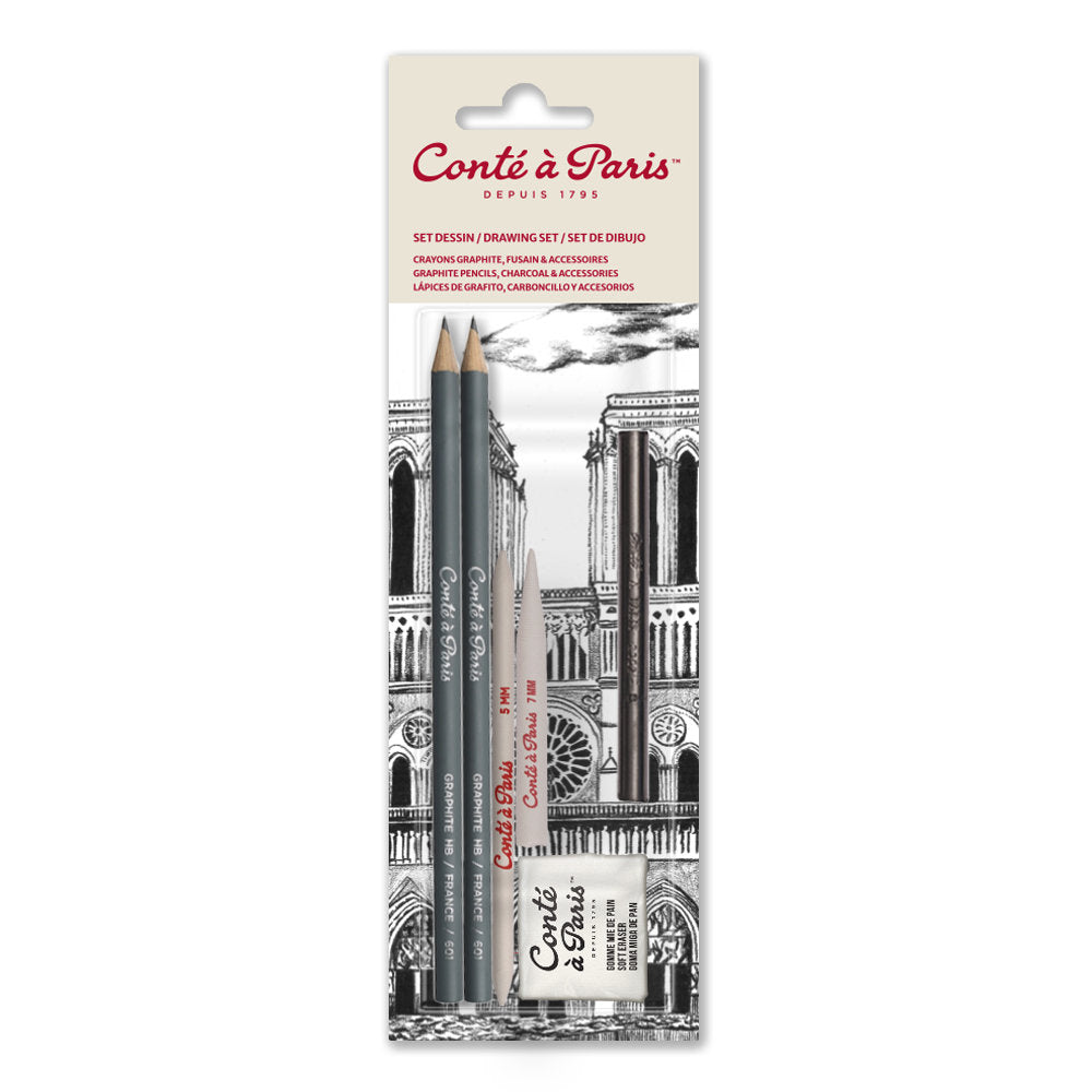 Eskizavimo pieštukų rinkinys Conte a Paris