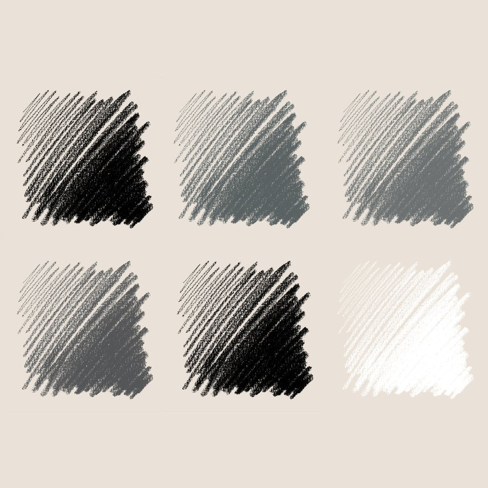 6 pieštukų rinkinys