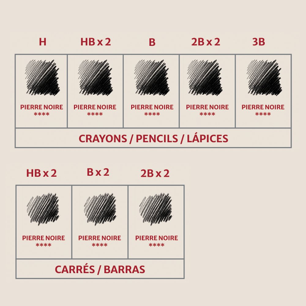 15 dalių piešimo rinkinys Conte a Paris