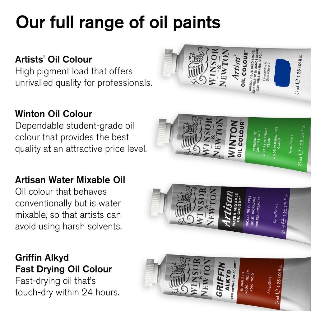 Winsor & Newton Winton Oil Colour aliejinių dažų rinkinys, 20 vnt. po 12 ml
