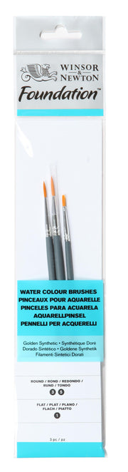 Winsor & Newton teptukų rinkinys akvarelei 3 vnt.