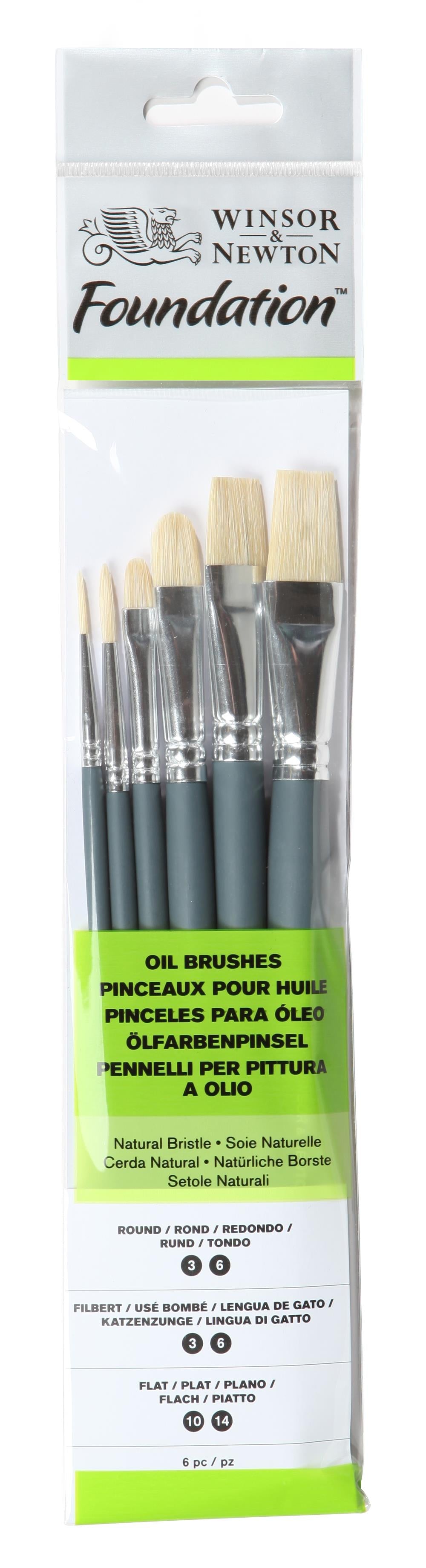 Winsor & Newton teptukų rinkinys aliejinei tapybai 6 vnt.