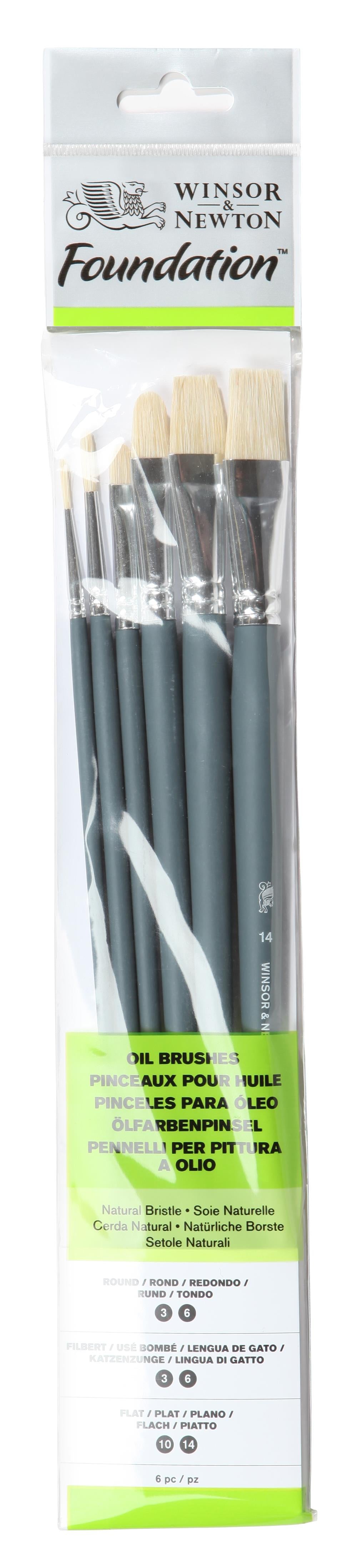 Winsor & Newton teptukų rinkinys aliejinei tapybai 6 vnt.