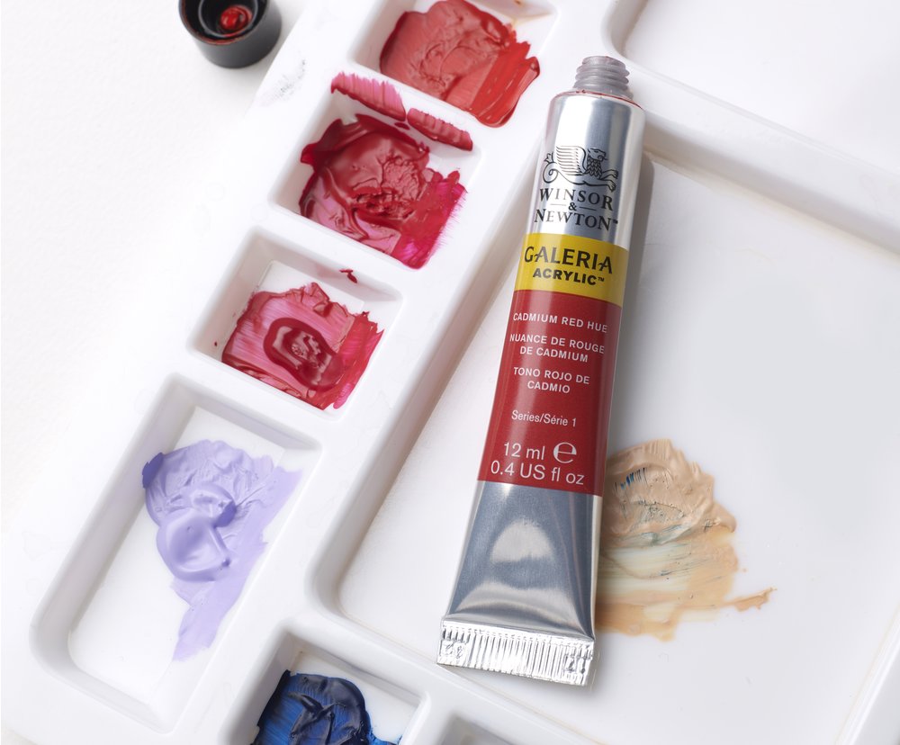 Winsor & Newton Galeria akrilinių dažų rinkinys 10 vnt. po 12 ml