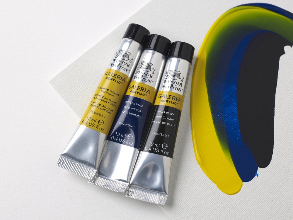 Winsor & Newton Galeria akrilinių dažų rinkinys 20 vnt. po 12 ml