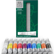 Winsor & Newton Winton Oil Colour aliejinių dažų rinkinys, 10 vnt. po 12 ml
