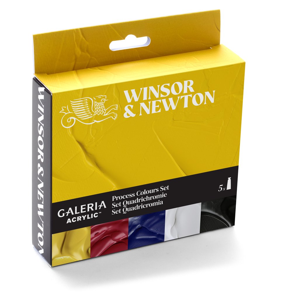 Winsor & Newton Galeria Acrylic akrilinių dažų rinkinys 5 vnt. po 60 ml