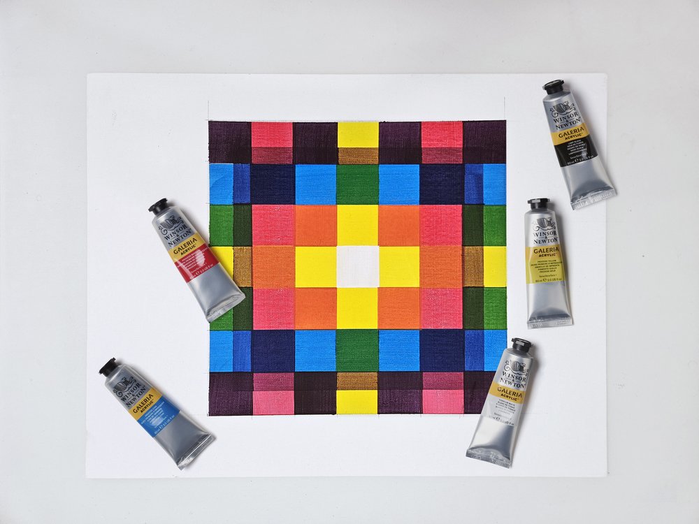 Winsor & Newton Galeria Acrylic akrilinių dažų rinkinys 5 vnt. po 60 ml
