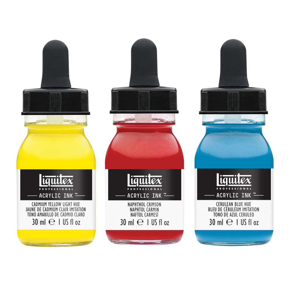 Liquitex Professional Acrylic Ink Essentials rinkinys 3 vnt. po 30 ml