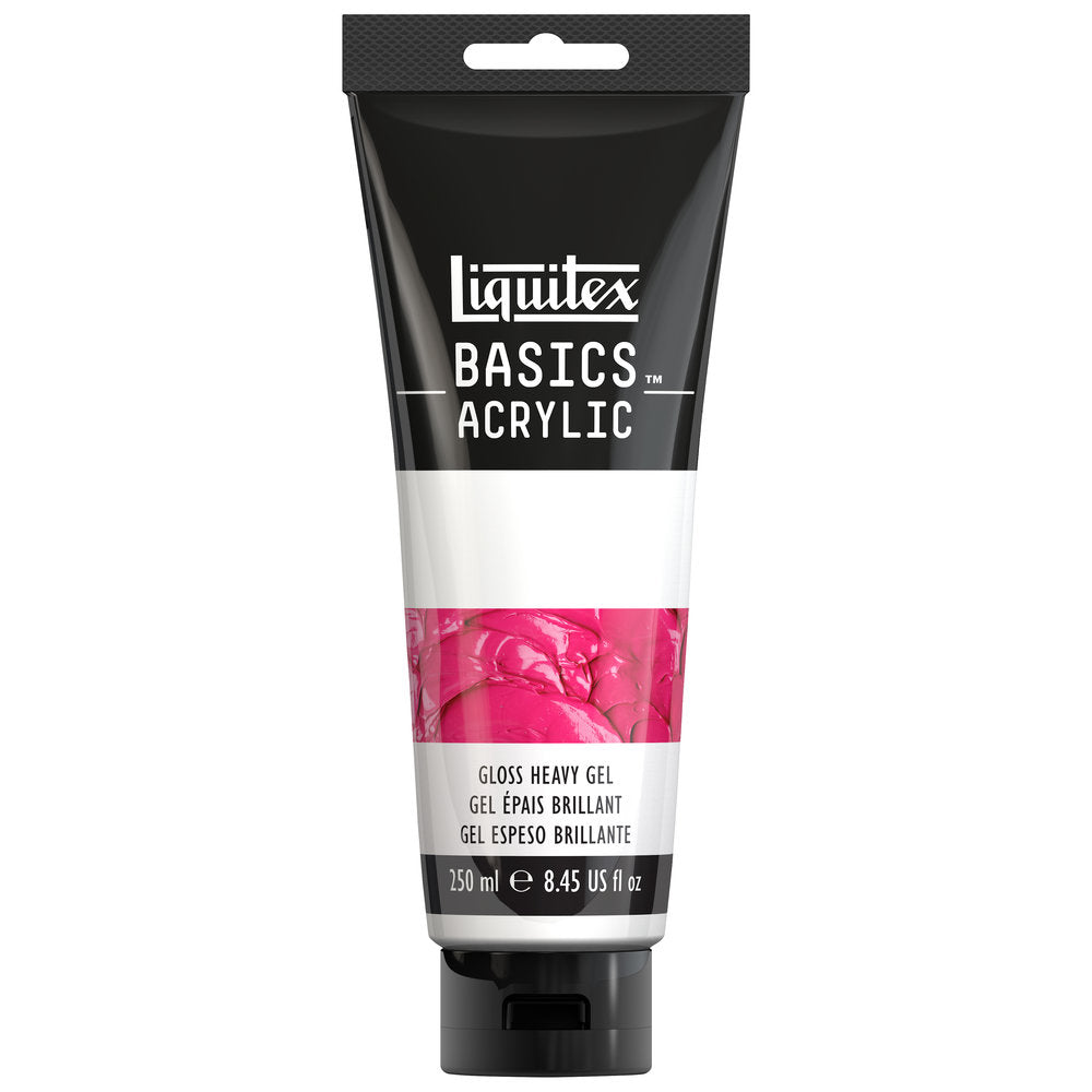 Blizgus tirštas gelinis mediumas Liquitex BASICS Gloss Heavy Gel 250 ml
