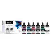 Liquitex Professional Acrylic Ink Muted akrilinių dažų rinkinys 6 vnt. po 30 ml