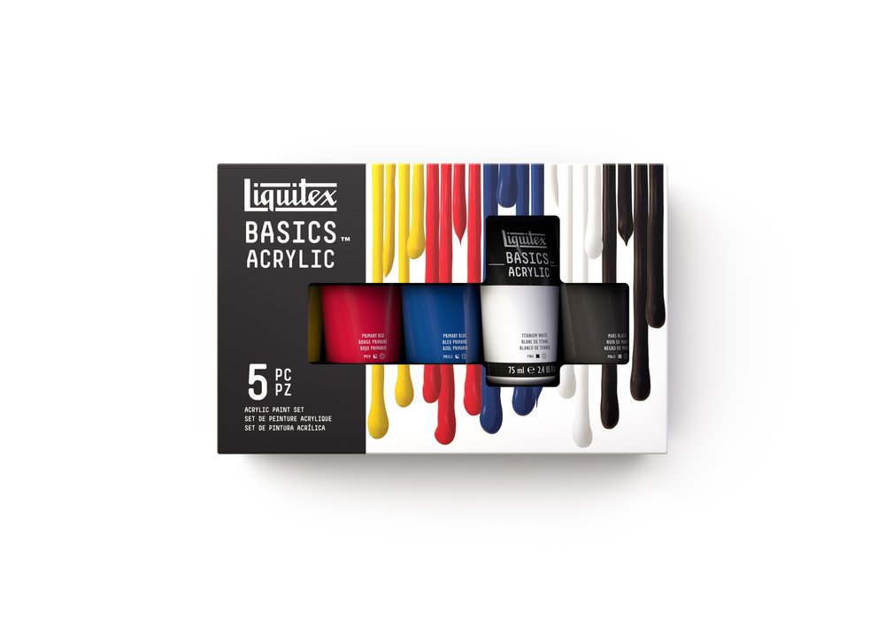Liquitex Professional akrilo rinkinys, skirtas liejimo technikai 4 dalių