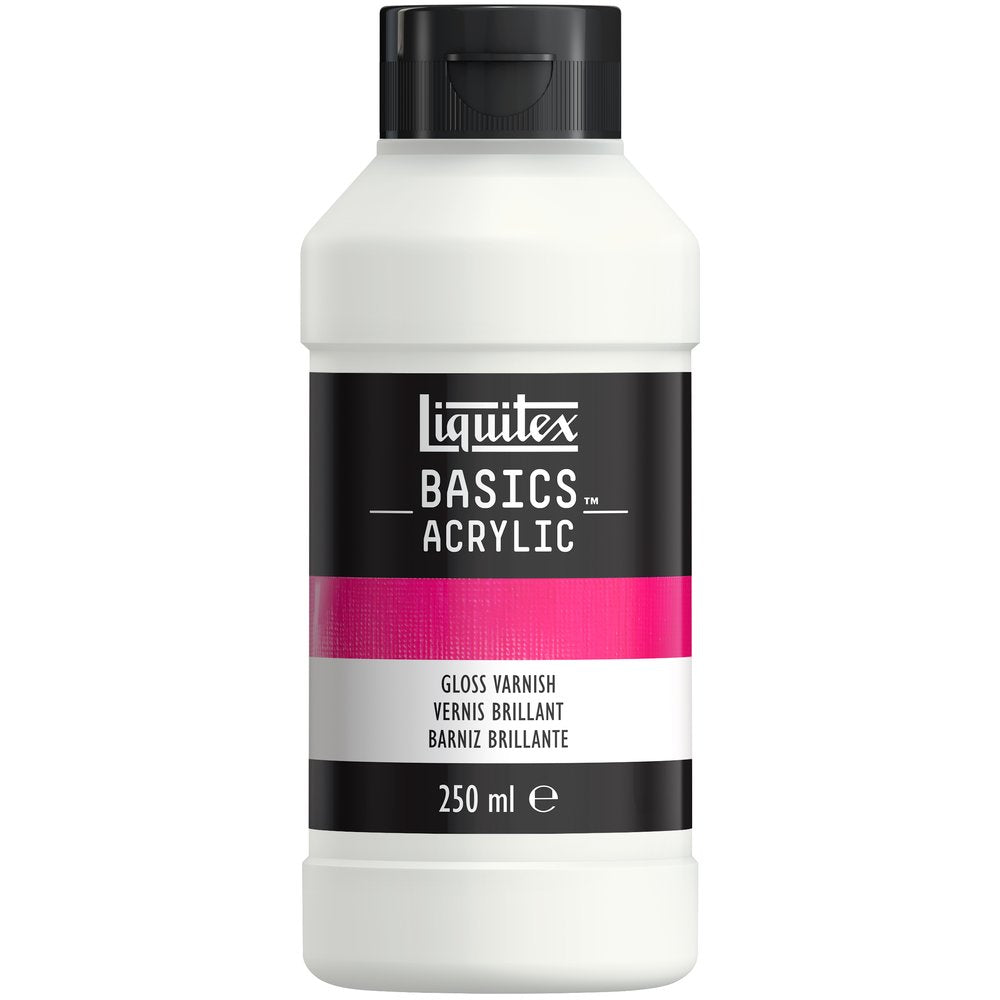 Liquitex BASICS blizgus lakas akriliniams darbams 250 ml