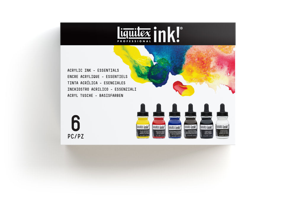 Liquitex Professional skystų akrilinių dažų rinkinys 6 vnt. po 30 ml