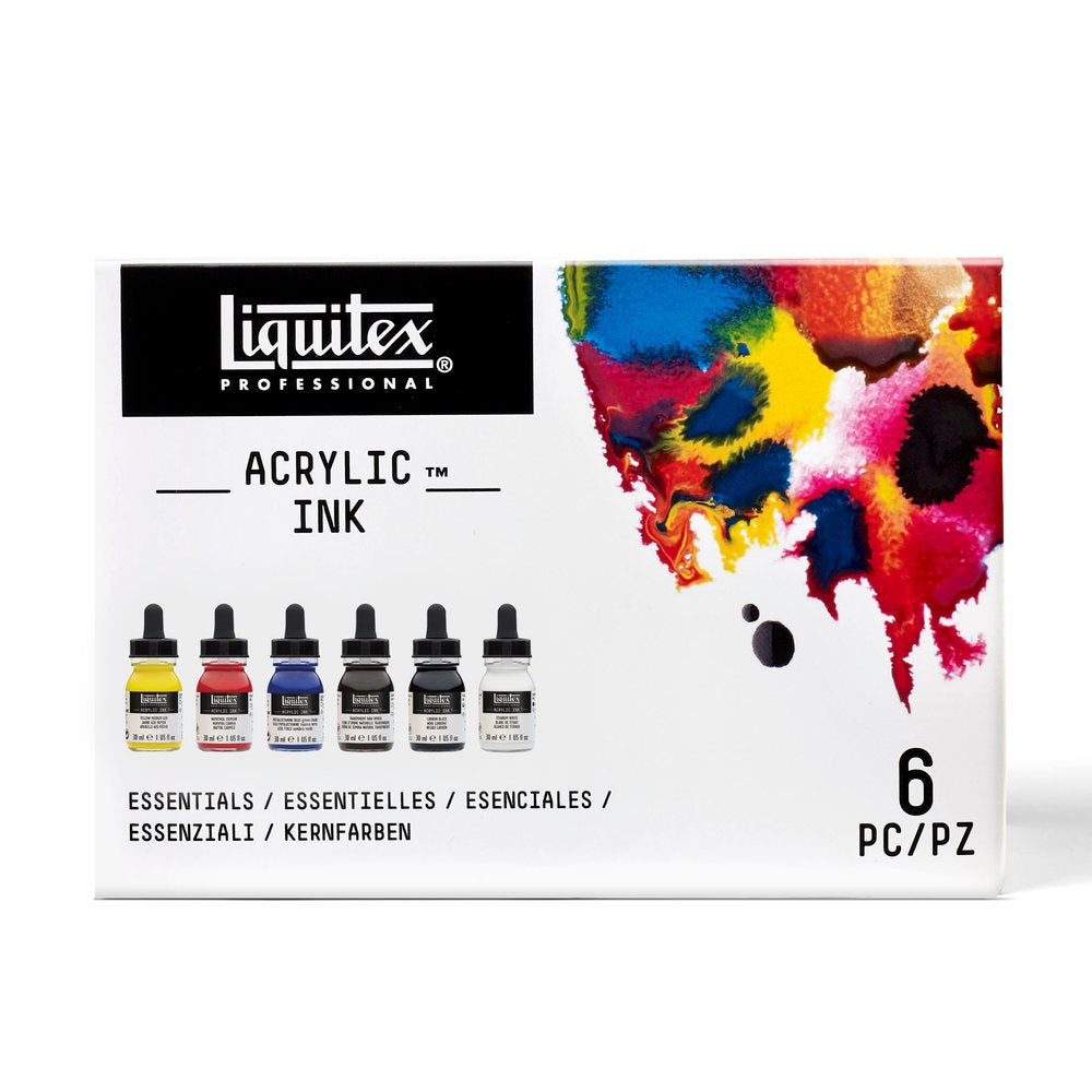 Liquitex Professional skystų akrilinių dažų rinkinys 6 vnt. po 30 ml