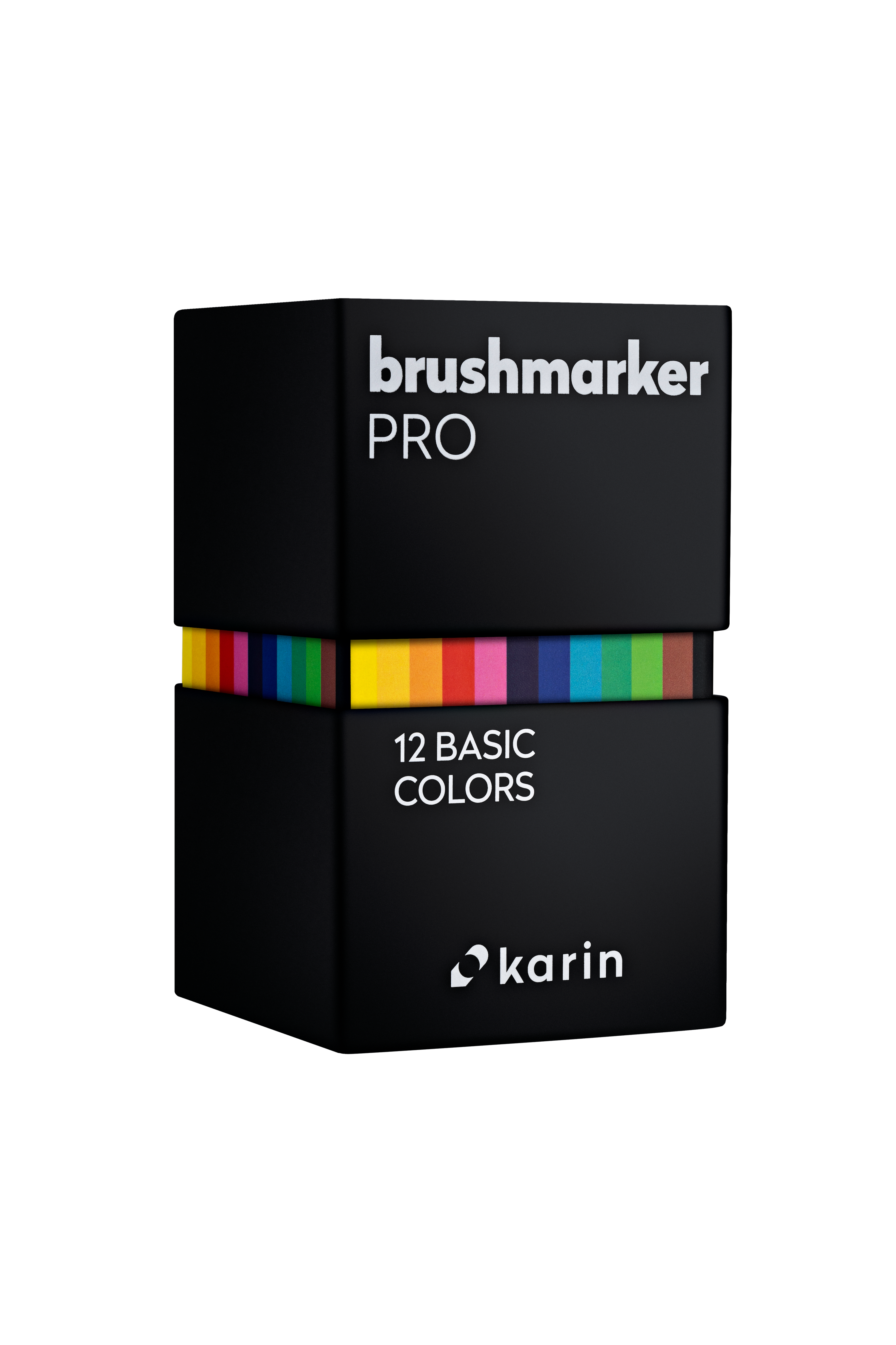 Karin Realbrush PRO 12 pagrindinių spalvų 12 vnt. rinkinys