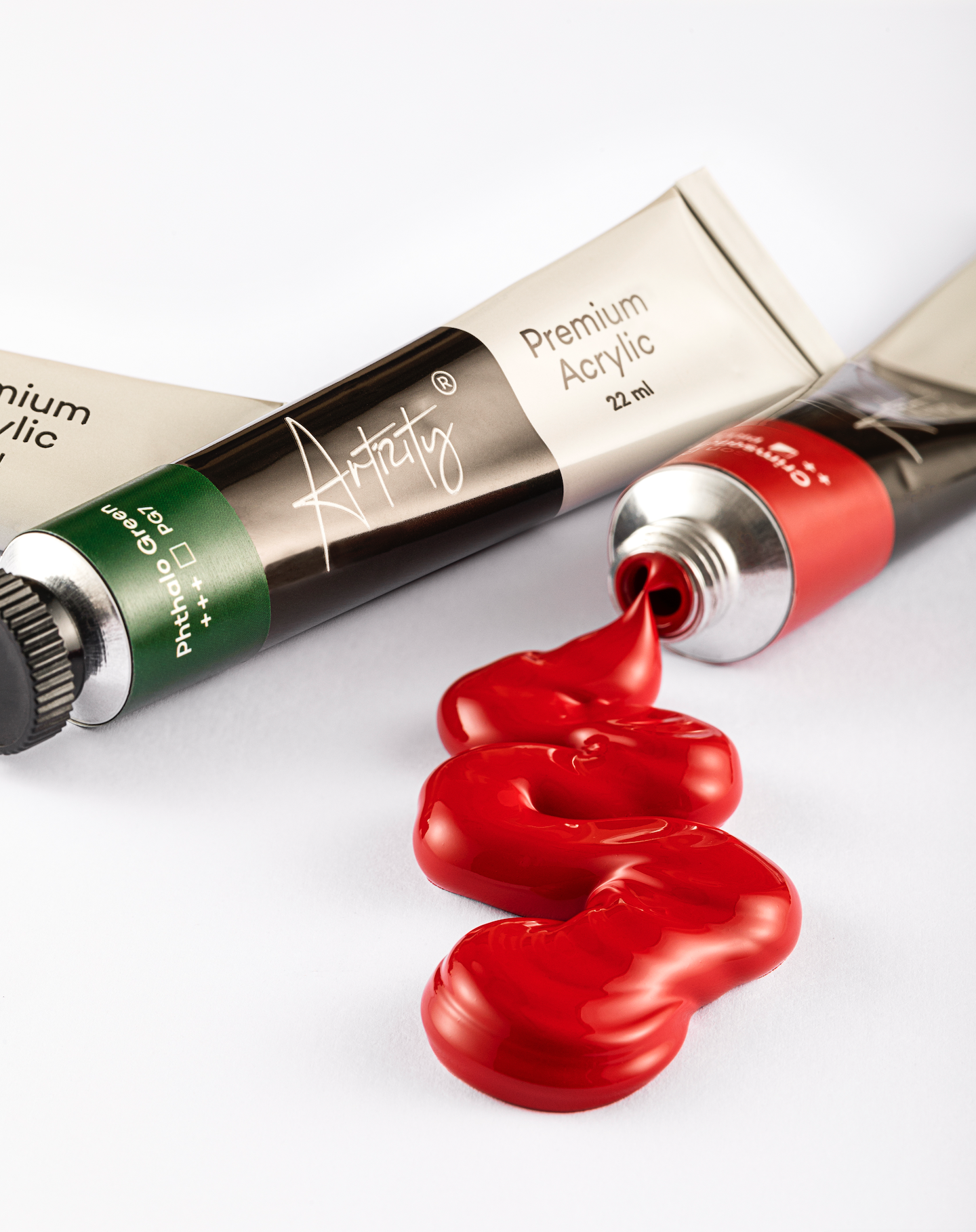 Acrylic Premium Artist Paint, 22ml Tubes - Set of 24