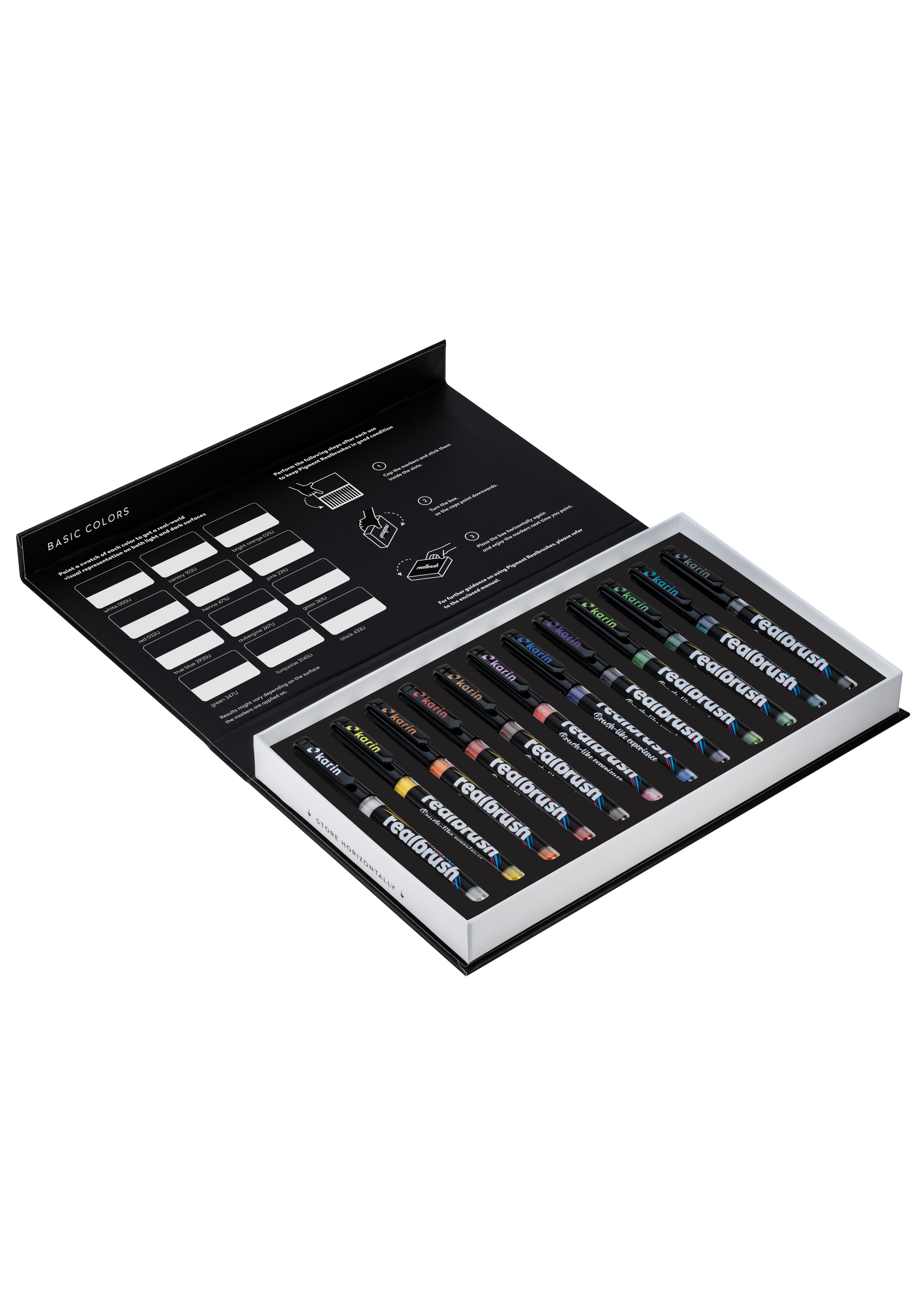 Realbrush PIGMENT Basic Colors Collection 12 pcs